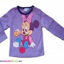 Minnie baby bluza lila